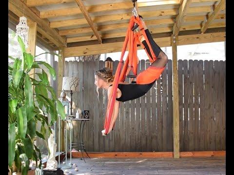 Aerial Yoga Hammock Single Point (rigged with Rescue 8)